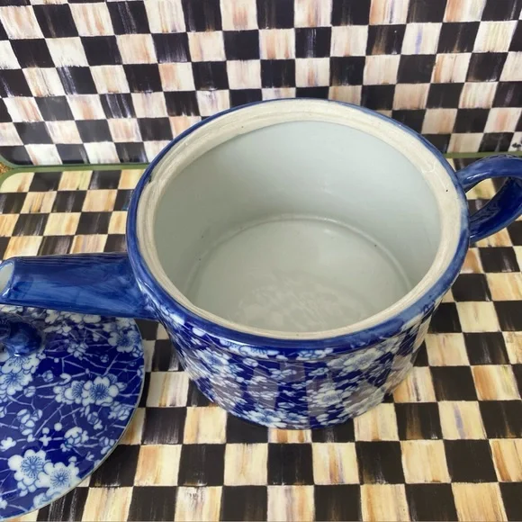 Rare Teapot Design China Blue collection produced exclusively for Seymour Mann - Picture 6 of 11
